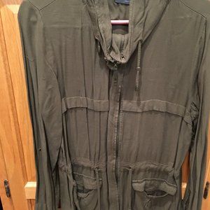 Ashley Outerwear Army Green Military Jacket